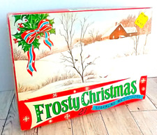37 Unused Vintage Christmas Cards, Box, 17 Envelopes, Assort Sunshine & Embassy picture