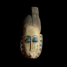 African mask hand carved wooden wall decor tribe Vintage guro mask-9974 picture