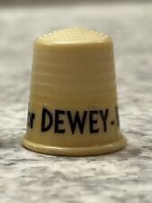 Dewey-Bricker 1944 Presidential Political Thimble💕EXTREMELY RARE picture