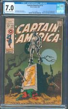Captain America #113, Marvel (1969), CGC 7.0 (FN/VF) - Classic Steranko Cover picture