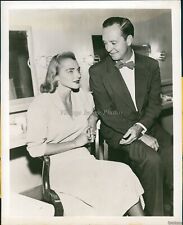 1951 Colleen Kay Hutchins Miss America On John Daly Show Television Photo 8X10 picture