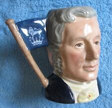 ROYAL DOULTON CHARACTER JUG SIR HENRY DOULTON/MICHAEL DOULTON, D6921, SIGNED picture