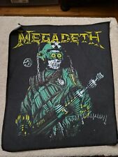 VINTAGE ( Jacket Patch ) MEGADETH Heavy Metal (Full Size) 14.5 x 12