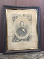 Abraham Lincoln Engraving by J.C. Buttre (Brady Photograph) picture