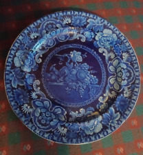 Antique 1820s Staffordshire Blue Transferware 10