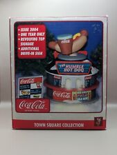 RARE VINTAGE 2004 Coca Cola The Humble Hot Dog TOWN SQUARE COLLECTION W/ Box picture