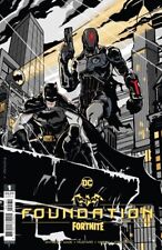 BATMAN FORTNITE FOUNDATION #1 - CVR C 1:2 MUSTARD CARD STOCK VAR - DC Comics picture