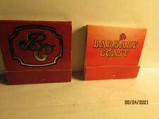 Vintage-  Barbary Coast Hotel Casino-  Las Vegas ,NV.- 2 Different matchbooks picture