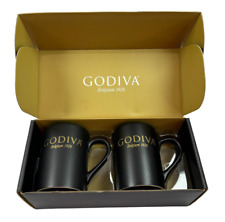 Godiva Belgium 1926 2 Mug Hot Cocoa Boxed Gift Set picture
