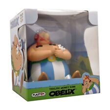 Obelix holding Idefix plastic Money Bank New Asterix picture
