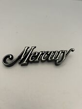 Vintage 1970's Mercury Logo Emblem Badge OE OEM picture