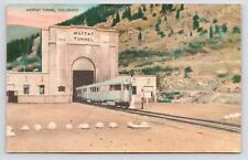 c1930s Moffat Tunnel Railway Train Continental Divide Colorado CO Postcard picture