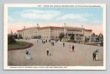 1915 Panama Pacific  Expo SF Inside Inn Massive Hotel Curt Teich 8 picture