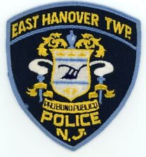 NEW JERSEY NJ EAST HANOVER TOWNSHIP POLICE NICE SHOULDER PATCH SHERIFF picture