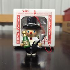 Steinbach 2000 Millennium Man Champagne Ornament Limited 980 Vintage Germany picture