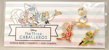 Disney Store Japan Pin Badge Three Caballeros Donald Jose Panchito MemberBenefit picture
