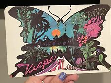 Hawaii Vespa Aloha tropic 1966 vintage postcard picture