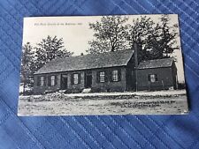 Vintage Postcard: Flat Rock Church Of The Brethren 1841 Postcard, PM picture