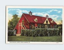 Postcard Washington's Barn Mount Vernon Virginia USA picture