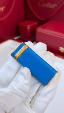 Cartier Trinity Lighter - Blue Lacquer - NOS picture