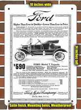 Metal Sign - 1912 Ford Model T Torpedo- 10x14 inches picture