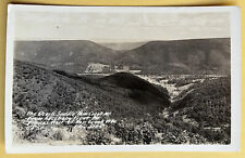 RPPC New Creek Devils Saddle West Virginia Real Photo Postcard c1930 picture