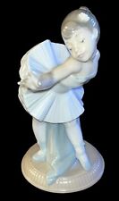 Nao Lladro My First Bow Ballerina Retired Vintage 1991 Excellent Make Offer picture