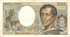 France 200 Francs - P-155a - dated 1981 France Foreign Paper Money - Paper Money picture