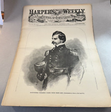 THE REISSUE OF HARPER'S WEEKLY JOURNAL OF CIVILIZATIO VOL. VL. NO. 310 picture