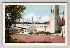 Regina-Saskatchewan, Albert Memorial Bridge, Antique, Vintage Souvenir Postcard picture