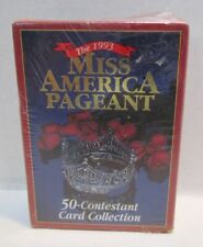 THE 1993 MISS AMERICA PAGEANT 50 CONTESTANT CARD COLLECTION SET STILL SEALED picture