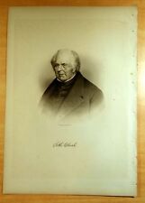 SETH CLARK Salisbury (1772) Massachusetts MA Steel Engraving Portrait 1888 Print picture
