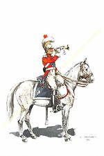 Illustration J.Demart Militaria Carabinieri N 2 Trumpet 1815 picture