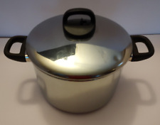 Revere Ware Stainless Steel 6qt # 98b Dutch Oven Stock Pot picture