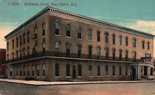 Postcard WI Eau Claire Wisconsin Galloway Hotel Divided Back Vintage PC a2230 picture