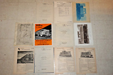 Paperwork Photo Blueprint General Electric 43 4480 -Ton Diesel Advertising picture
