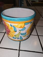 Vintage Ceramic Planter Made In Italy picture