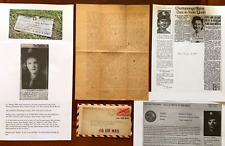 WWII letter 11th Combat Cargo Squadron, 15 Army Nurse's killed, Wac, KIA CBI WW2 picture