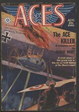 Aces 1930 August.   Pulp picture