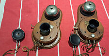 RARE 1896 Simplex Interior Telephones. Cincinnati, OH intercommunication equip picture