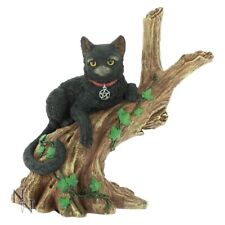 Nemesis Now Onyx Figurine 14cm Black Cat Resin Magic, Mystical, Gothic, Witch picture