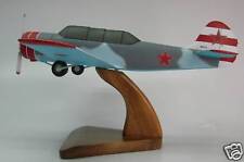 Yakovlev Yak-55 YAK55 Airplane Desktop Kiln Wood Model Regular  New picture