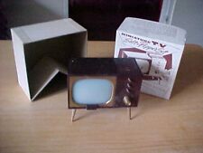 NEW With Box Vintage Minature Console TV Salt and Pepper Shakers picture