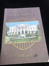 vintage 1903 the story of the White House and his home life Roosevelt br5 picture