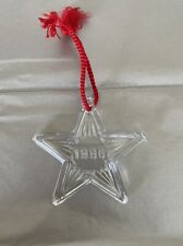 Waterford Crystal 1995 Christmas Memories Star Ornament picture