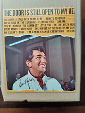 Dean Martin Autographed Album Cover - Door is Still Open To my Heart picture