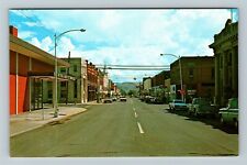 Ellensburg WA-Washington, Commercial Center, Kittitas County, Vintage Postcard picture