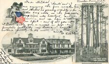 Antique c1904 POSTCARD Southern Pines Hotel, N.C. PINE TREES for turpentine  picture
