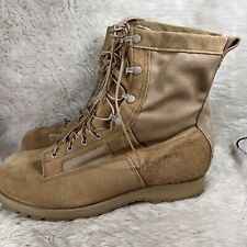 WELLCO ARMY FLIGHT & COMBAT ISSUE TAN BOOTS 332 126 03-D-0320 SIZE 15 XW picture