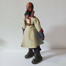 Wood and Felt Doll Stalin made by  French Refugees c 1940 Made in Mexico Cari picture